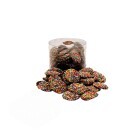 PASTILHAS CHOCOLATE CONFETE - TUBO 200G