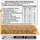 TABLETE CHOCOLATE COM PEDAÇOS DE LARANJA 80G