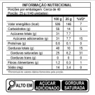 BARRA CHOCOLATE BRANCO 1,01KG