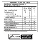 BARRA CHOCOLATE ZERO AÇUCAR 56% CACAU 1,01 KG