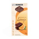 TABLETE CHOCOLATE COM PEDAÇOS DE LARANJA 80G